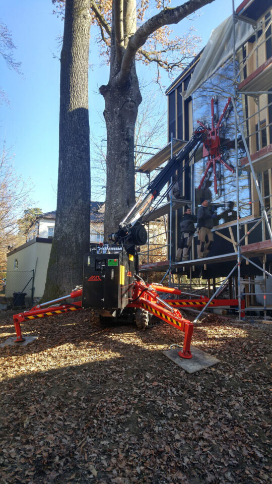 Glasmontage mit Glasboy Glasmontage mit Glasboy